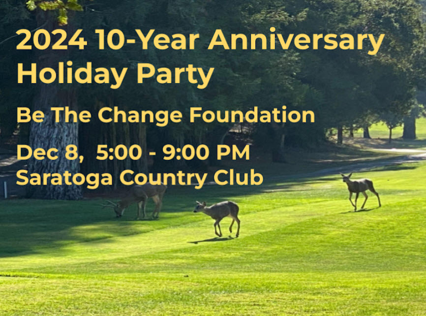 2024 Be The Change Foundation 10-year Anniversary Holiday Party